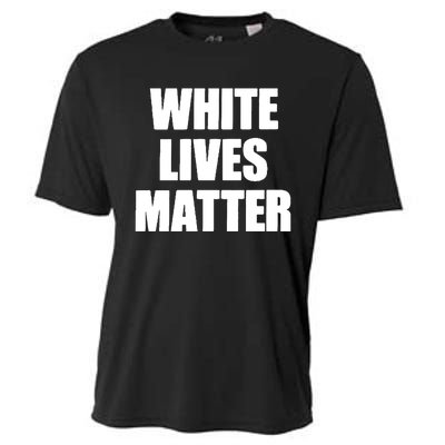 White Lives Matter Civil Rights Equality Yezzy Cooling Performance Crew T-Shirt