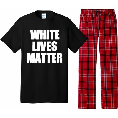 White Lives Matter Civil Rights Equality Yezzy Pajama Set