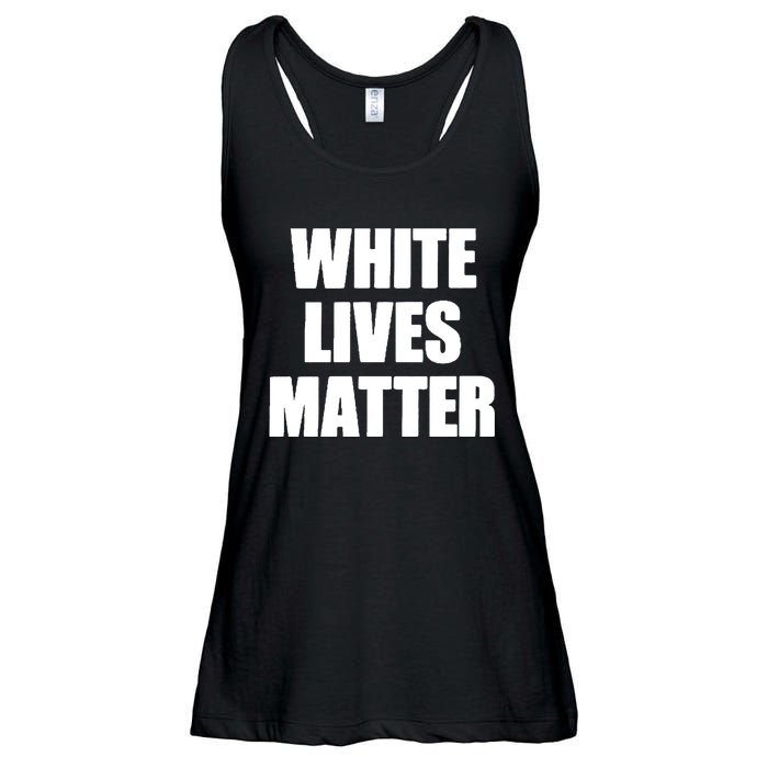 White Lives Matter Civil Rights Equality Yezzy Ladies Essential Flowy Tank