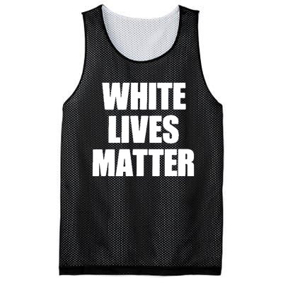 White Lives Matter Civil Rights Equality Yezzy Mesh Reversible Basketball Jersey Tank