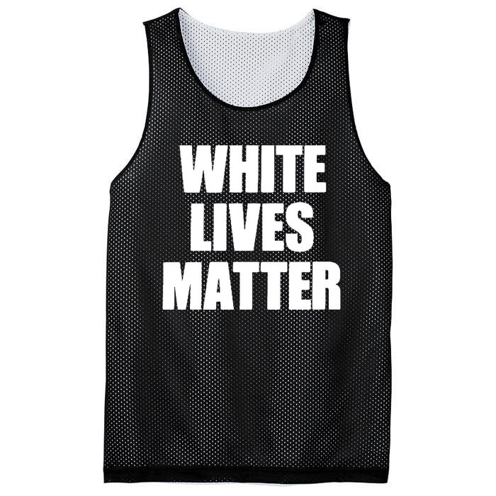 White Lives Matter Civil Rights Equality Yezzy Mesh Reversible Basketball Jersey Tank