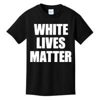 White Lives Matter Civil Rights Equality Yezzy Kids T-Shirt