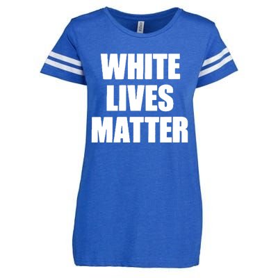 White Lives Matter Civil Rights Equality Yezzy Enza Ladies Jersey Football T-Shirt