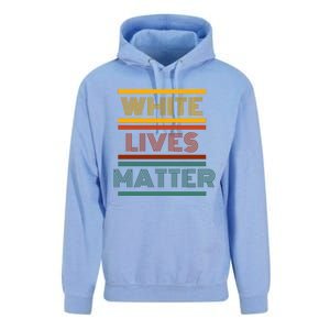 White Lives Matter Funny White Lives Matter Trending Political Humor Unisex Surf Hoodie