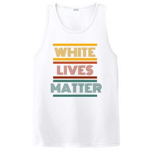 White Lives Matter Funny White Lives Matter Trending Political Humor PosiCharge Competitor Tank