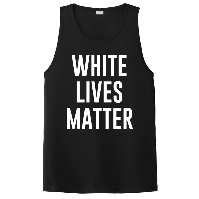 WHITE LIVES MATTER PosiCharge Competitor Tank