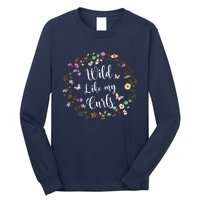 Wild Like My Curls Curly Haired For Women Girls Long Sleeve Shirt