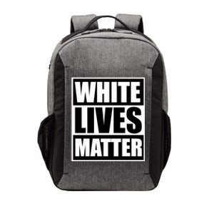 White Lives Matter Vector Backpack