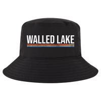 Walled Lake Michigan Retro Cool Comfort Performance Bucket Hat