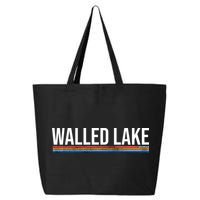 Walled Lake Michigan Retro 25L Jumbo Tote