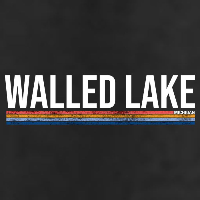 Walled Lake Michigan Retro 25L Jumbo Tote