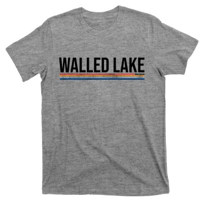 Walled Lake Michigan Retro T-Shirt