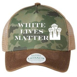 White Lives Matter Legacy Tie Dye Trucker Hat