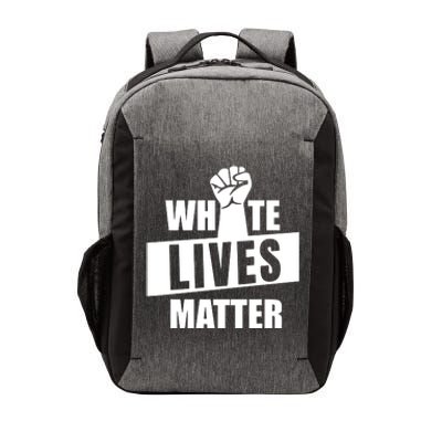 White Lives Matter Civil Rights Equality Vector Backpack