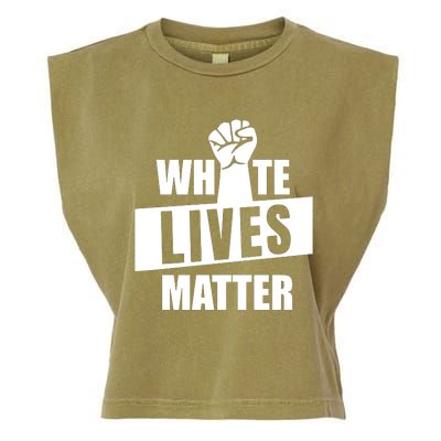 White Lives Matter Civil Rights Equality Garment-Dyed Women's Muscle Tee