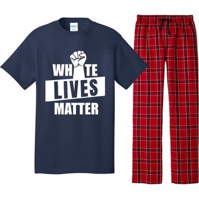 White Lives Matter Civil Rights Equality Pajama Set