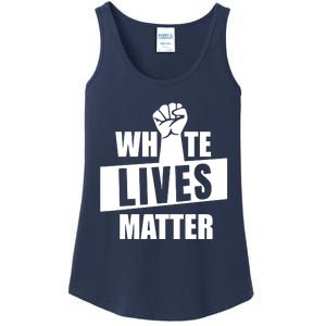 White Lives Matter Civil Rights Equality Ladies Essential Tank