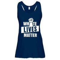 White Lives Matter Civil Rights Equality Ladies Essential Flowy Tank