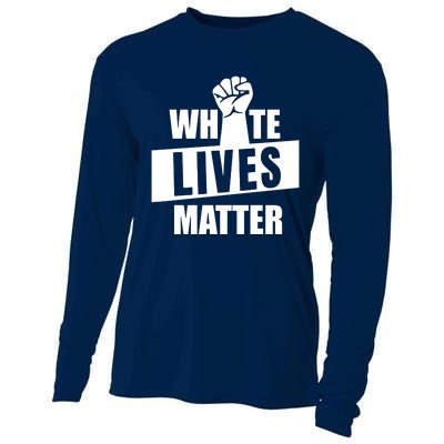 White Lives Matter Civil Rights Equality Cooling Performance Long Sleeve Crew