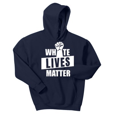 White Lives Matter Civil Rights Equality Kids Hoodie