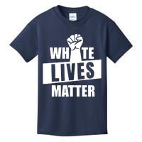 White Lives Matter Civil Rights Equality Kids T-Shirt