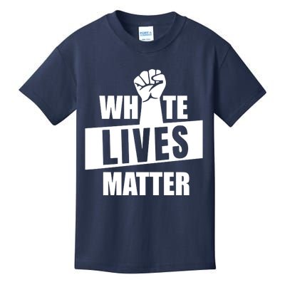 White Lives Matter Civil Rights Equality Kids T-Shirt