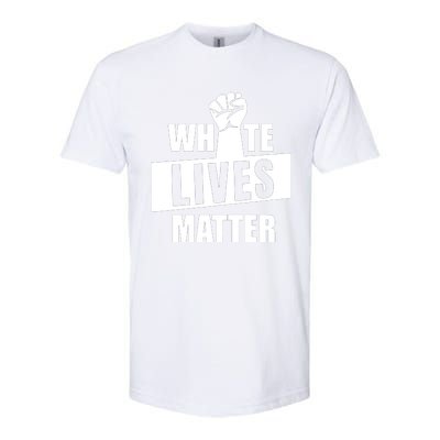 White Lives Matter Civil Rights Equality Softstyle CVC T-Shirt