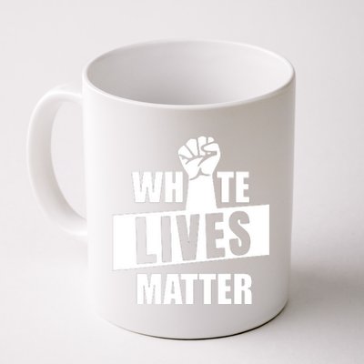 White Lives Matter Civil Rights Equality Coffee Mug