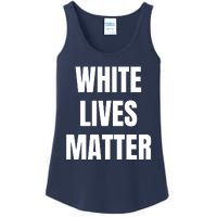 White Lives Matter Ladies Essential Tank