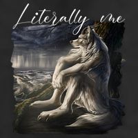 Wolf Literally Me Funny Meme 25L Jumbo Tote