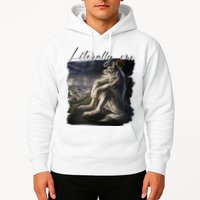Wolf Literally Me Funny Meme Hoodie