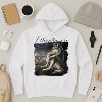 Wolf Literally Me Funny Meme Hoodie
