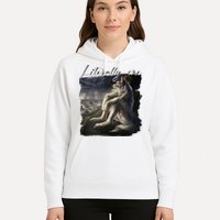 Wolf Literally Me Funny Meme Hoodie