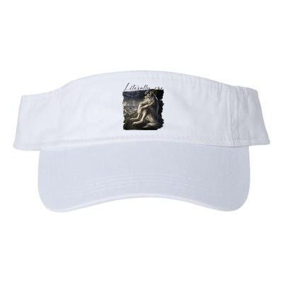 Wolf Literally Me Funny Meme Visor