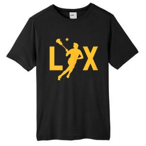 Women Lax Mom Lacrosse Player Mama Team Lacrosse Gift Tall Fusion ChromaSoft Performance T-Shirt