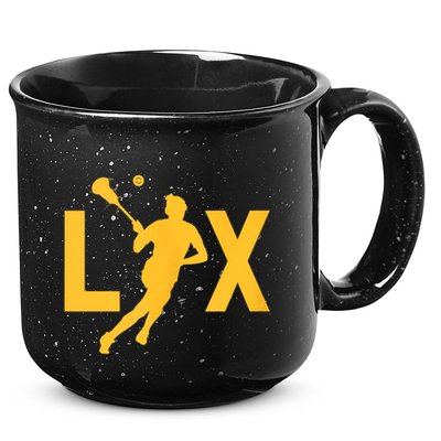Women Lax Mom Lacrosse Player Mama Team Lacrosse Gift 15oz Campfire Ceramic Mug