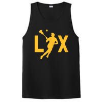 Women Lax Mom Lacrosse Player Mama Team Lacrosse Gift PosiCharge Competitor Tank