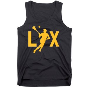 Women Lax Mom Lacrosse Player Mama Team Lacrosse Gift Tank Top