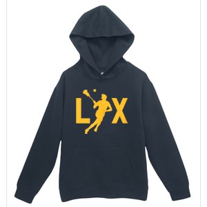 Women Lax Mom Lacrosse Player Mama Team Lacrosse Gift Urban Pullover Hoodie