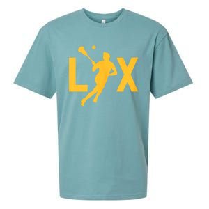 Women Lax Mom Lacrosse Player Mama Team Lacrosse Gift Sueded Cloud Jersey T-Shirt