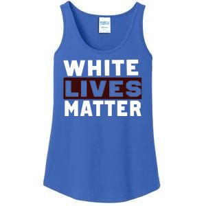 White Lives Matter Ladies Essential Tank