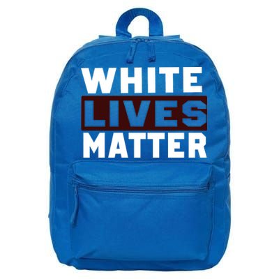 White Lives Matter 16 in Basic Backpack