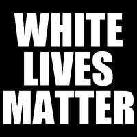 White Lives Matter Zip Tote Bag