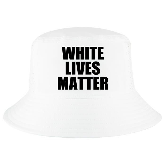 White Lives Matter Cool Comfort Performance Bucket Hat