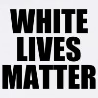 White Lives Matter Cooling Performance Crew T-Shirt