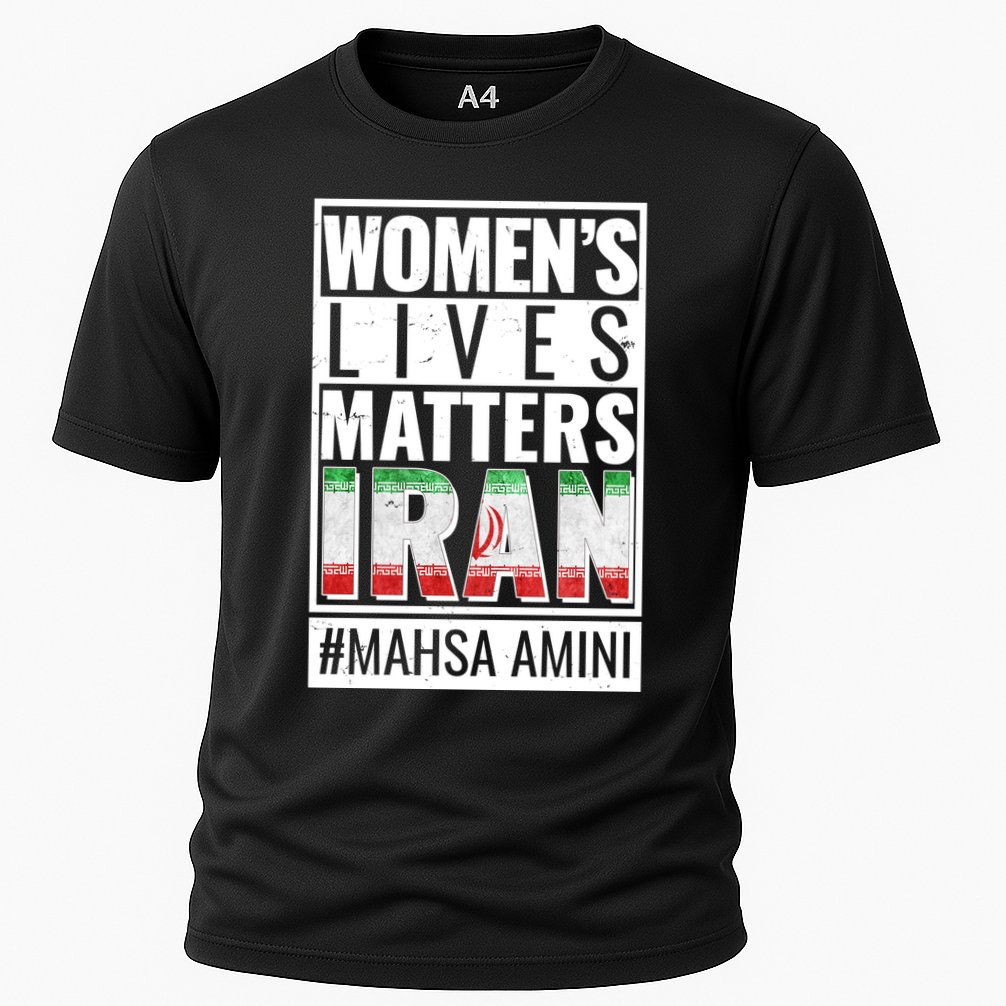 Women's Lives Matter IRAN #Mahsa Amini Cooling Performance Crew T-Shirt