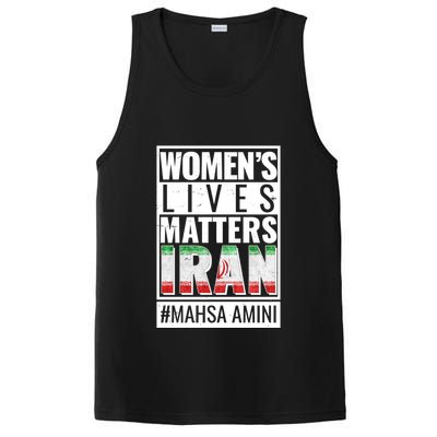 Women's Lives Matter IRAN #Mahsa Amini PosiCharge Competitor Tank