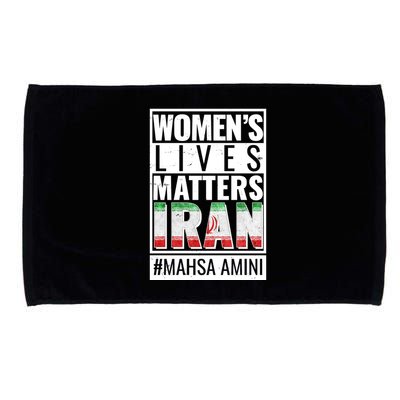 Women's Lives Matter IRAN #Mahsa Amini Microfiber Hand Towel
