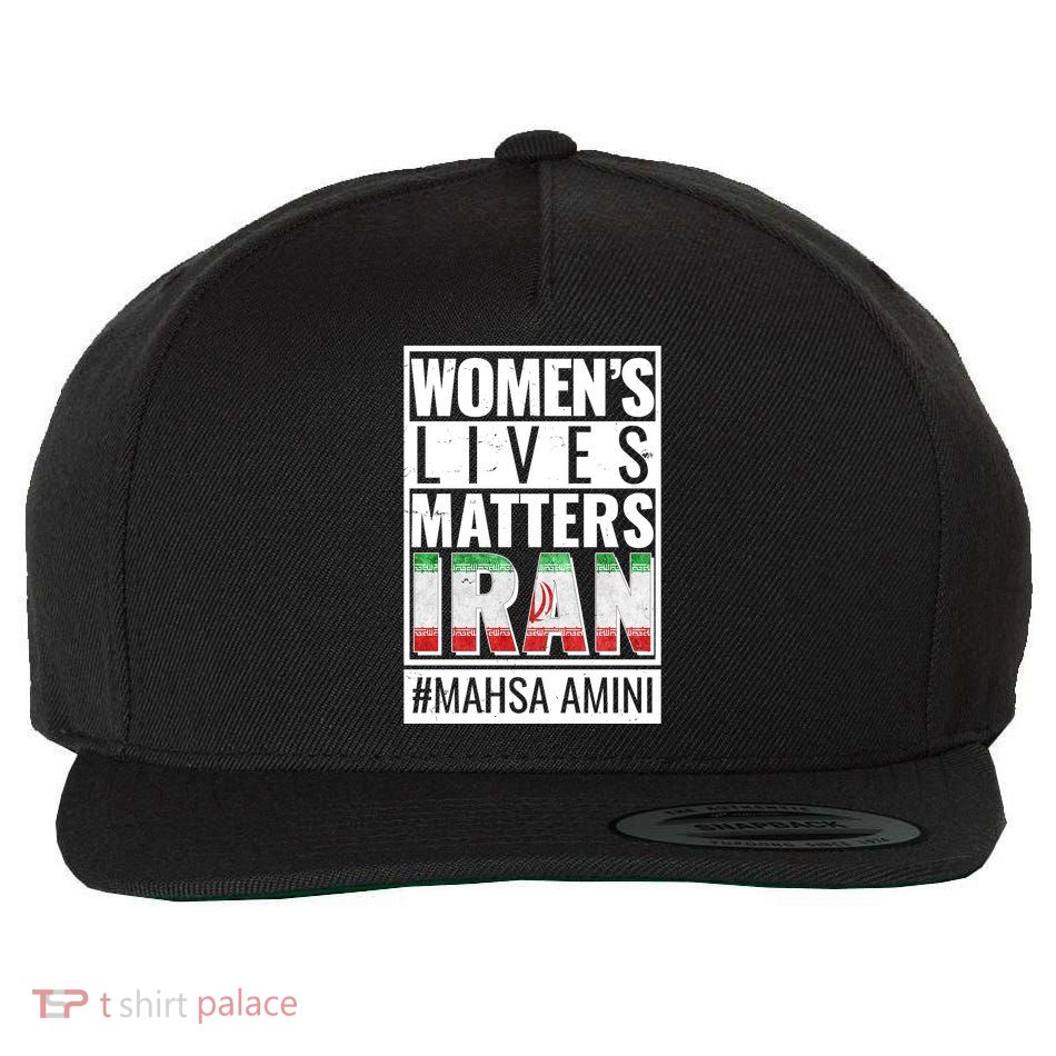 Women's Lives Matter IRAN #Mahsa Amini Wool Snapback Cap