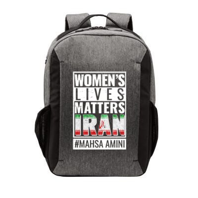 Women's Lives Matter IRAN #Mahsa Amini Vector Backpack